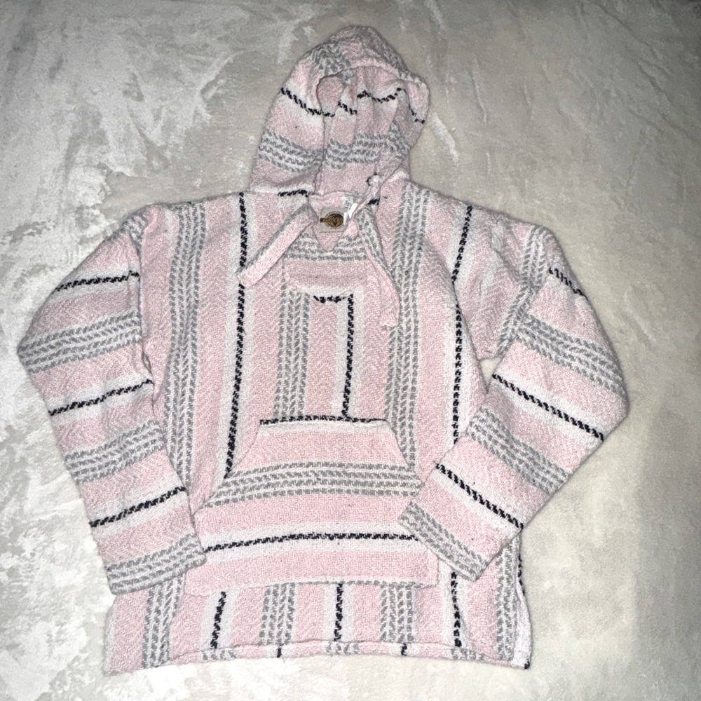 Earth Ragz Pink XL Beach Pullover Hoodie